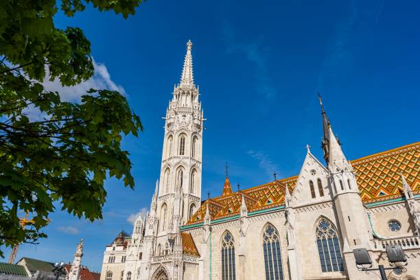 istock Matthias church in Buda Castle district, Budapest, Hungary. 2154838644