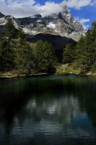istock Breuil-Cervinia the Blue Lake 2154841769