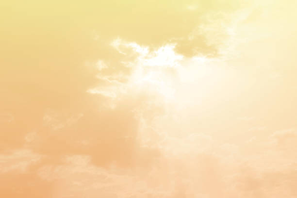 istock Orange yellow golden sky. 2154842668