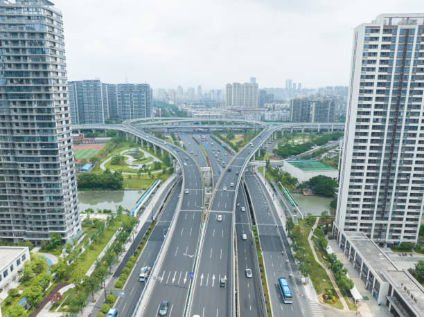 istock city ​​street, overpass 2154848841