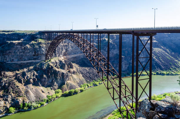 istock Perrine Memorial Bridge over Snake River in Twin Falls, Idaho 2154854636