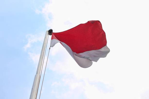 istock Indonesian national flag 2154857978