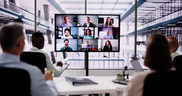 istock Business Video Conference Online Meeting 2154859770