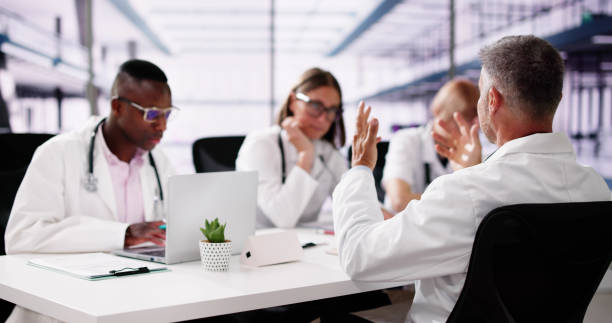 istock Doctor Bullying Hospital Team 2154859782