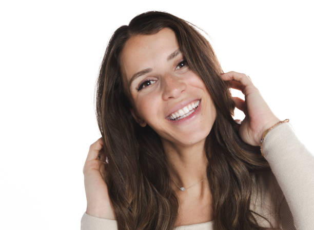 istock Beautiful Cheerful Woman 2154861894