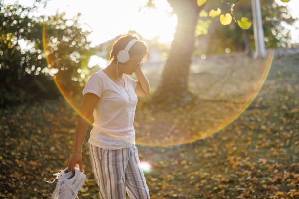 istock Enjoying autumn day in nature 2154869556
