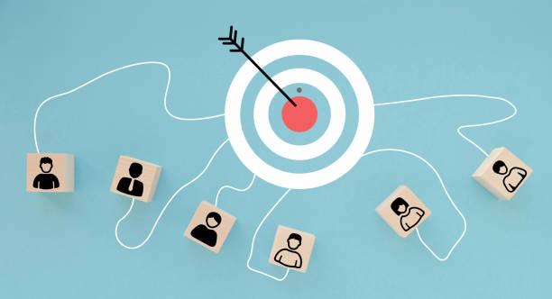 istock teamwork target on working together with the same goal Working idea sharing growing business success 2154876892