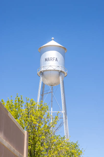 istock The water tower in Marfa, Texas USA 2154877294