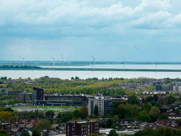 wind turbine on the sea