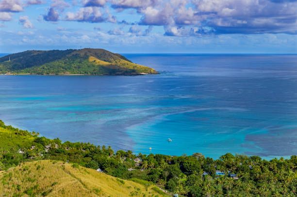istock Top view of Nacula island 2154882706