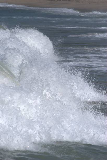 breaking waves at Ke e Beach Kauai