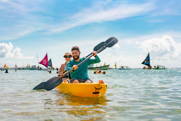 istock Canoeing in Porto de Galinhas 2154893065