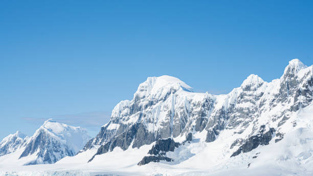istock Antarctica mountains and sea. South Pole. On a sunny day 2154893759