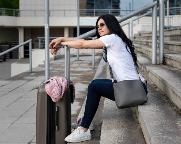 istock Solo traveler exploring the city 2154893899
