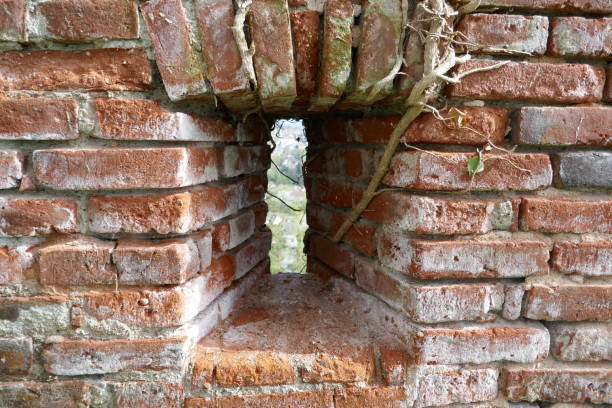 View from the interior at the fort in Parma province