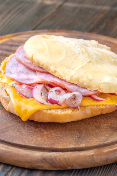 istock Pita cheese and ham sandwich 2154909338