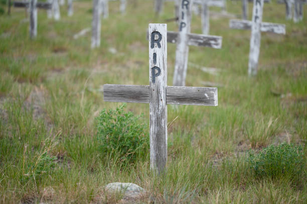 The Old City Cemetery on the outskirts of Wilcox in Arizona