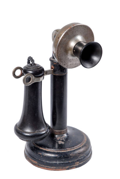 istock Antique desk phone from the 1920s. 2154925656