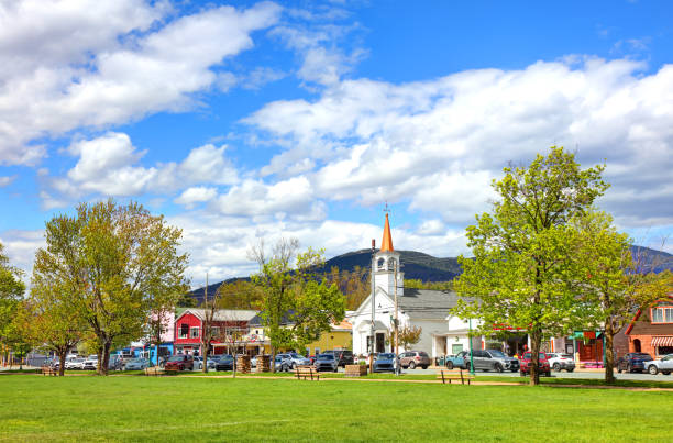 Springtime in North Conway, New Hampshire