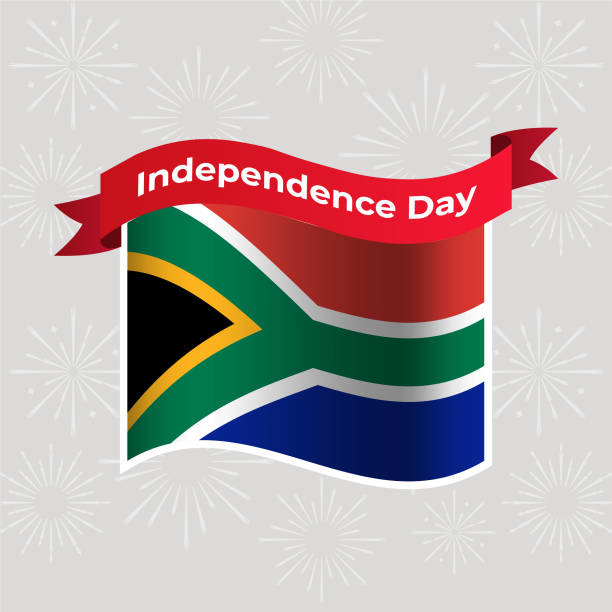 istock South Africa Wavy Flag Independence Day Banner Background 2154931937