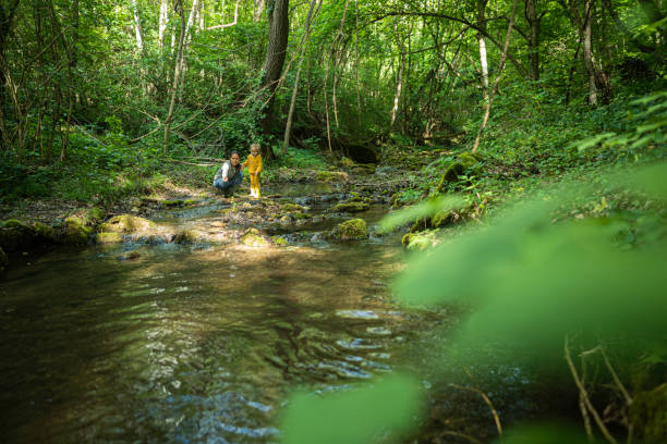 istock Nature Sustainability. River Cleanup with Kids. 2154933691