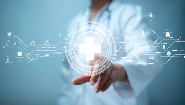 istock Health care and medical technology services concept. Medical worker using data virtual with health care icons,medical technology background,health insurance business.Health Insurance, telemedicine 2154937646