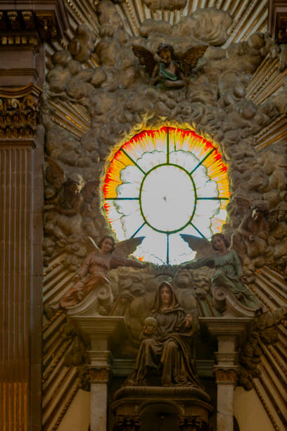 istock Interior of Oaxaca Cathedral, Oaxaca, Mexico 2154945746