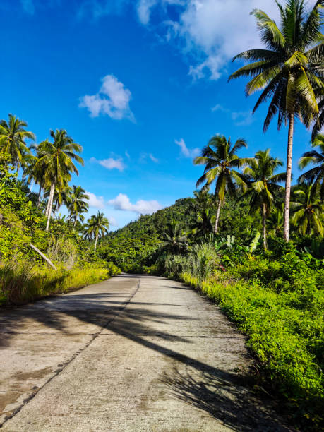 istock Two-lane Provincial Road 2154949296
