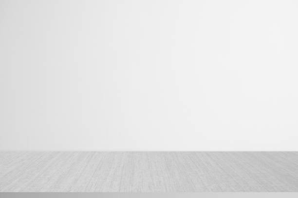 istock Wall interior background, studio and backdrops show products.with shadow from window color white . background for text insertion and presentation product 2154952394