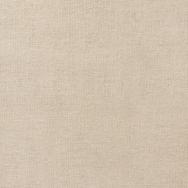 istock Brown cotton fabric cloth texture for background, natural textile pattern. 2154960502