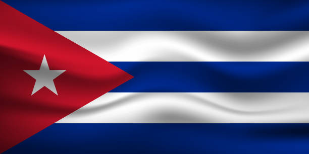 istock Flag of Cuba. Cuban national symbol in official colors. Template icon. Abstract vector background 2154963776