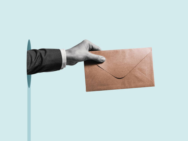 istock Email as a way of communication. Concept 2154964153