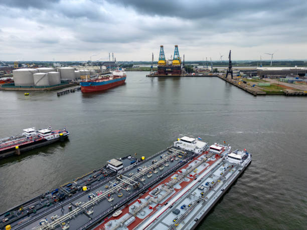 istock Port of Rotterdam. 2154965212