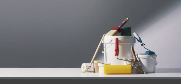 istock Professional painting and decoration equipment 2154971202