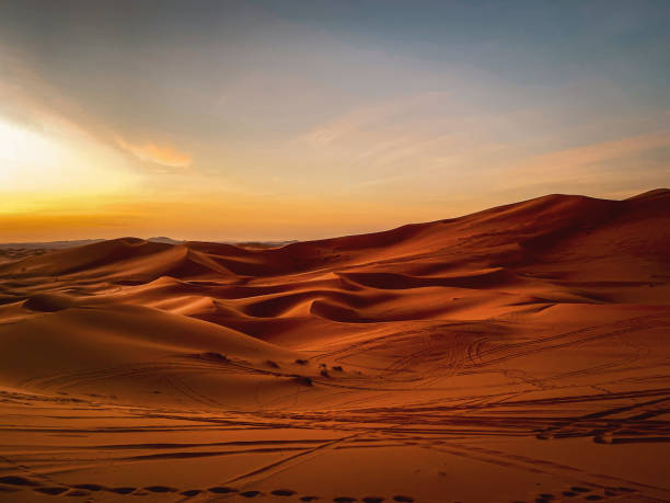 istock Sunrise in the Sahara 2154974529