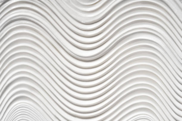 istock White cream texture stroke composition background. Skincare cosmetic product swatch 2154985528