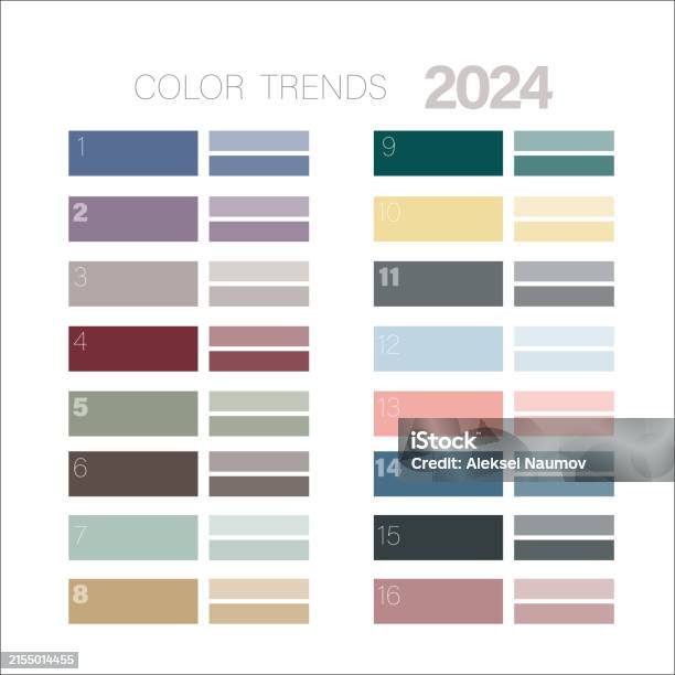 202124 Color Color Trends For 2024 Year Example Of A Color Palette Future Color ...
