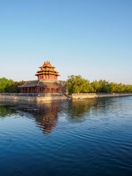 istock Beijing Forbidden City Moat and Corner Tower 2155015748