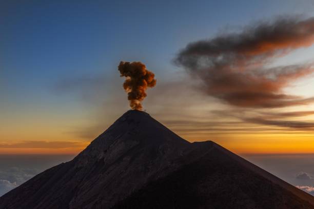 istock Volcano. Fuego Volcano, Guatemala. 2155019107