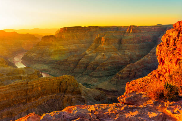 istock Sunset Over the Grand Canyon 2155019743