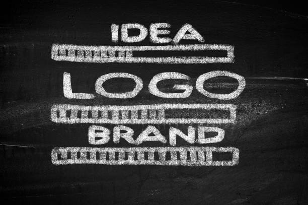 Business concept on chalkboard