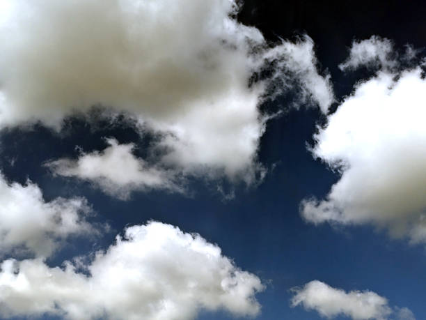 istock Large Whiite Clouds in the Sky as Background 2155030920