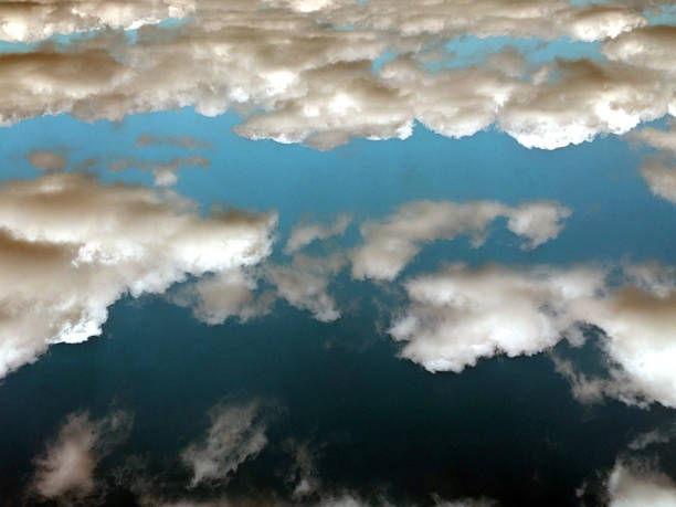 istock Large Whiite Clouds in the Sky as Background 2155030936