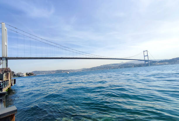 istock Famous bosphorus bridge at bosphorus  in istanbul turkey 2155031406