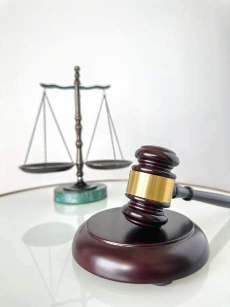 istock Wood gavel and scale of justice 2155031672
