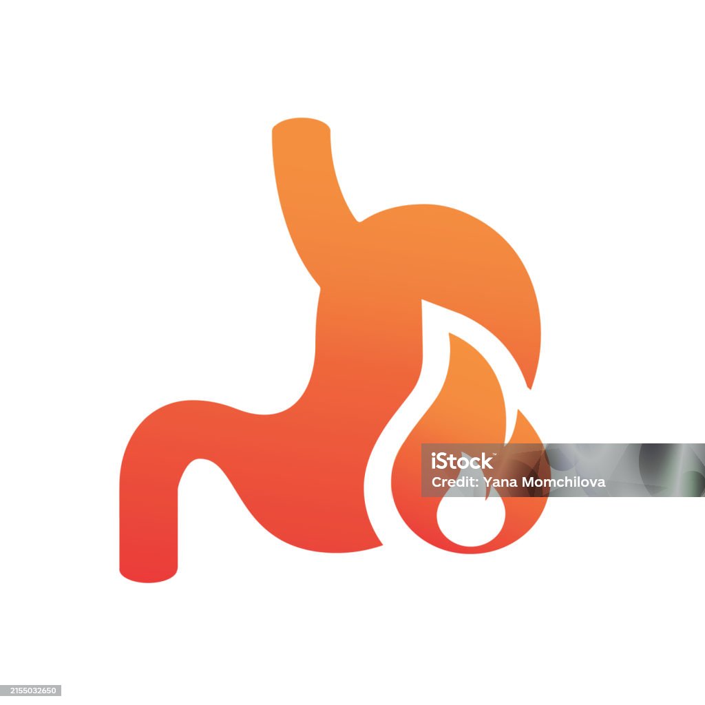 Digestion Pictogram Digestion Vector Pictogram Illustration Isolated On White Background ...