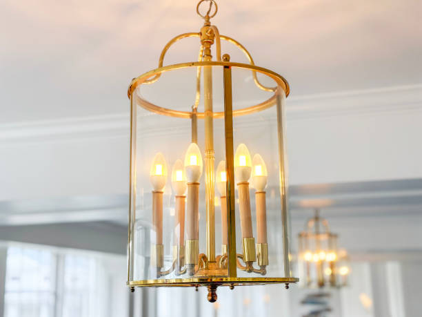 istock Beautiful vintage lamp 2155032692
