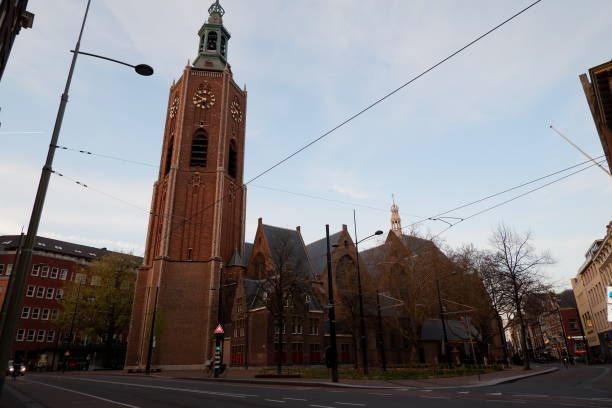 istock Front Church Facade at Den Haag 2155034165