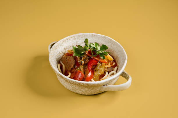 istock Lagman with Vegetables and Beef 2155051559