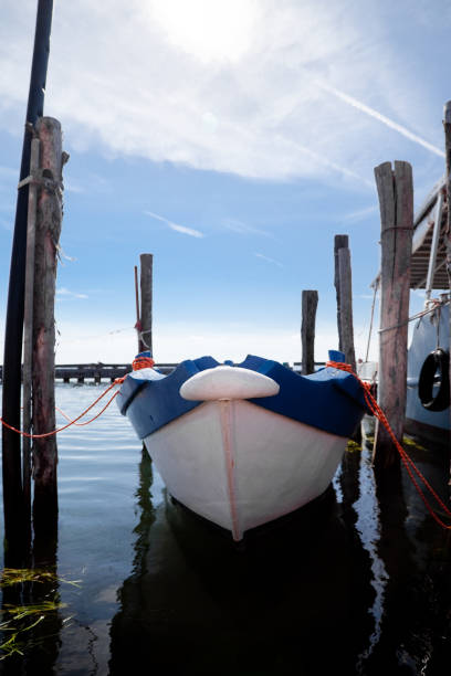 istock Venetian fishing boat 2155051586